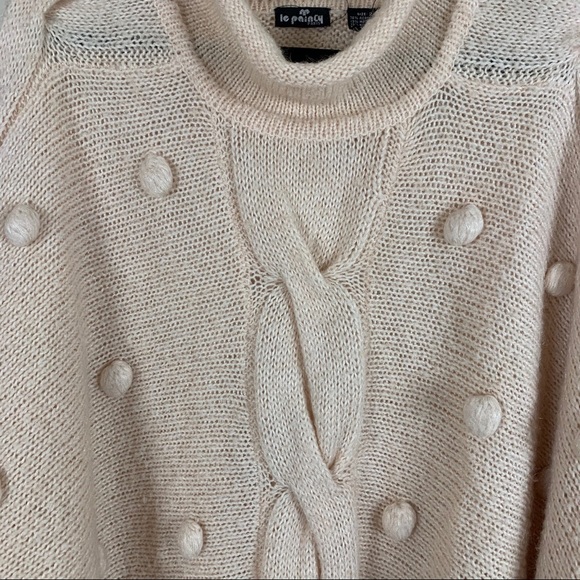 Chunky Pom Pom long sleeve sweater - Picture 6 of 7